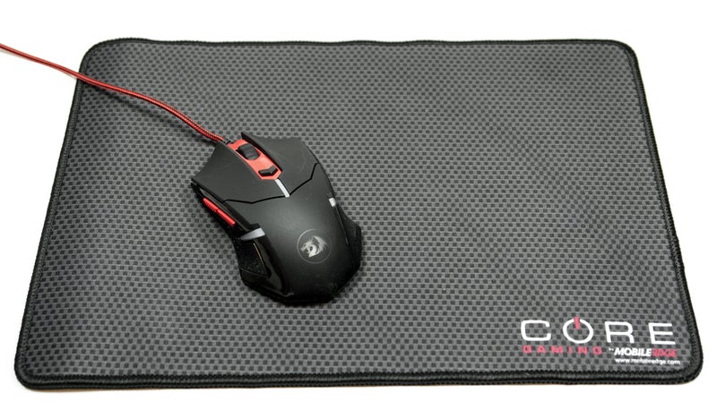 Mobile Edge Core Gaming Mouse Pad Mat for Computer, Desk, Office, Portable, Non-Slip, Standard Size 14 x 10 Inches, Black MEAGMP1 - Image 4